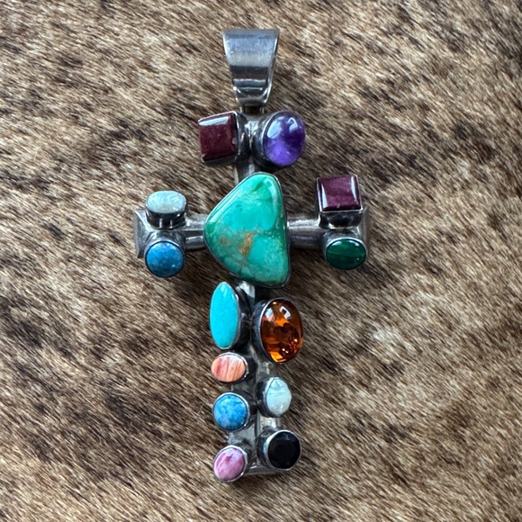 NAKAI Jewelry - NAKAI Sterling Cross Pendant